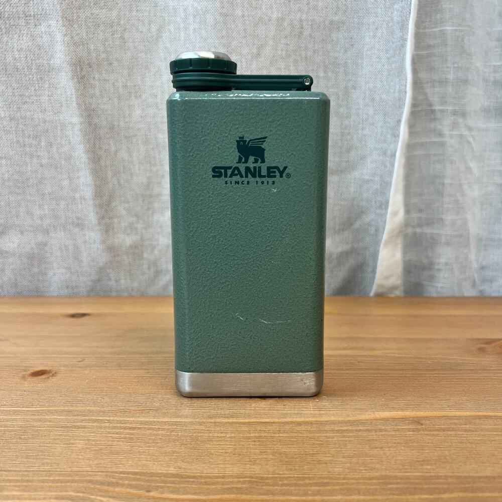STANLEY Adventure Series The Pre-Party Flask 8 oz Stainless Steel Green